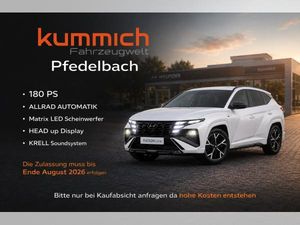 Hyundai TUCSON N-LINE X 180 PS ALLRAD SOFORT VERFÜGBAR |el.Heckklappe|MATRIX-LED|NAVI|HEAD UP|RÜCKFAHRKAMERA|KRE