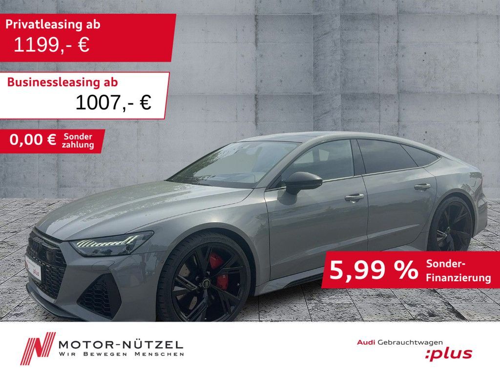 Audi RS 7 Sportback TFSI QU MATRIX+HuD+B&O+PANO+360° Leasing