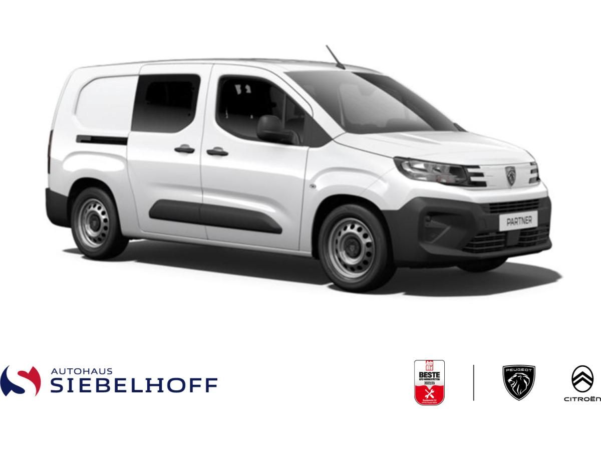 Peugeot Partner Doppelkabine XL BlueHDi 100 Lager Leasing