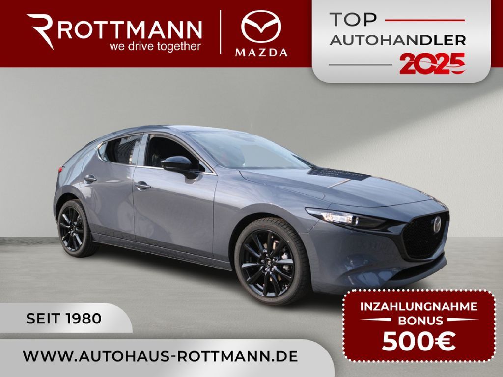 Mazda 3 SoMo e-SKYACTIV-G 2.5 140ps Aut. HOMURA Leasing