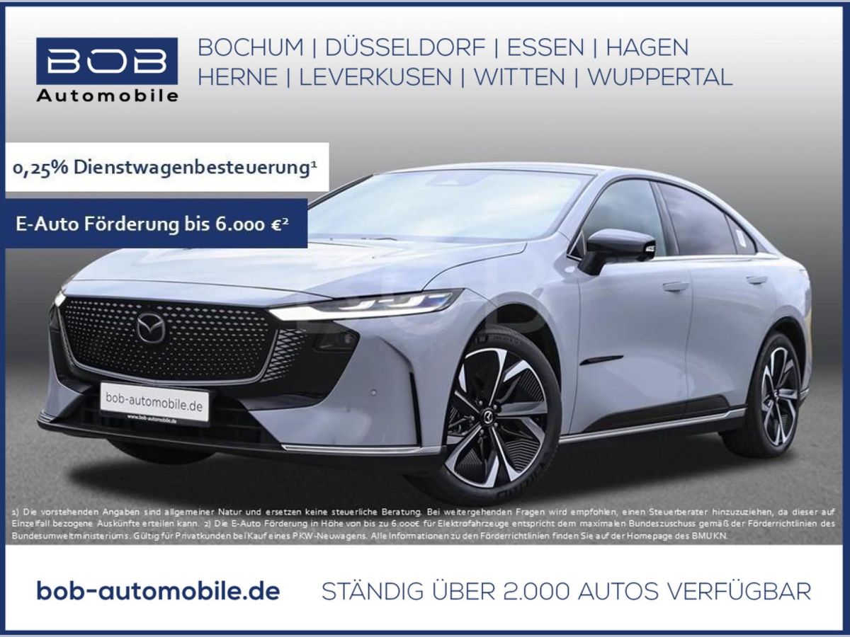Mazda 6e EV 1AT RWD Takumi Plus LEDER NAVI SHZ Aero Grey P & G Leasing