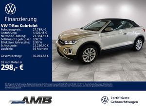 Volkswagen T-Roc Cabriolet Style 1.0 TSI AHK/Standh/01.30Ga