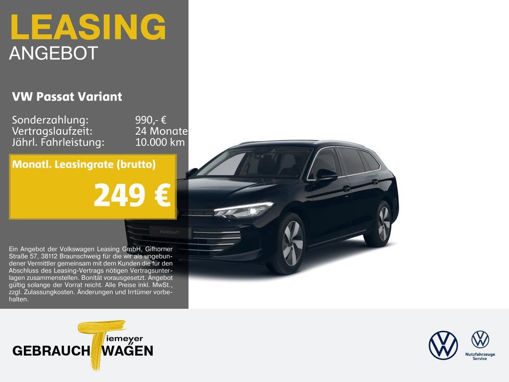 Volkswagen Passat Variant 1.5 eTSI DSG BUSINESS AHK 360° IQ Leasing