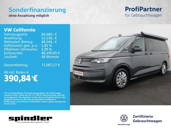 Volkswagen California Beach DSG/ Markise, Aufstelldach, AHK Leasing