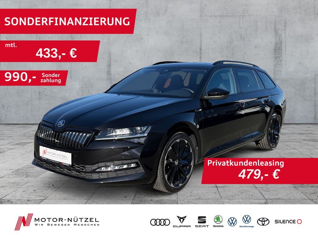 Skoda Superb Combi iV SPORTLINE BEAM+NAVI+ACC+SHZ+AHK Leasing