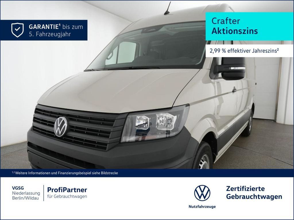 Volkswagen Crafter Kasten Mittel Navi Vorb. AHK AppConnect Leasing