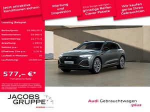Audi Q8 e-tron 50 S line/Black+/Matrix/ACC/AHK/AIR/21Z Leasing