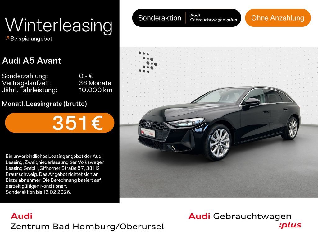Audi A5 Avant TFSI quattro*Navi*Alu*AHK*PDC*Kamera*Au Leasing