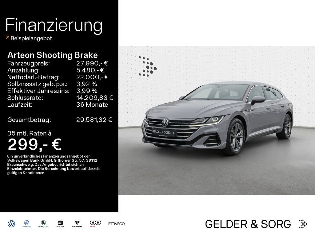 Volkswagen Arteon Shooting Brake R-Line eHyb.Virtual*EasyOp Leasing