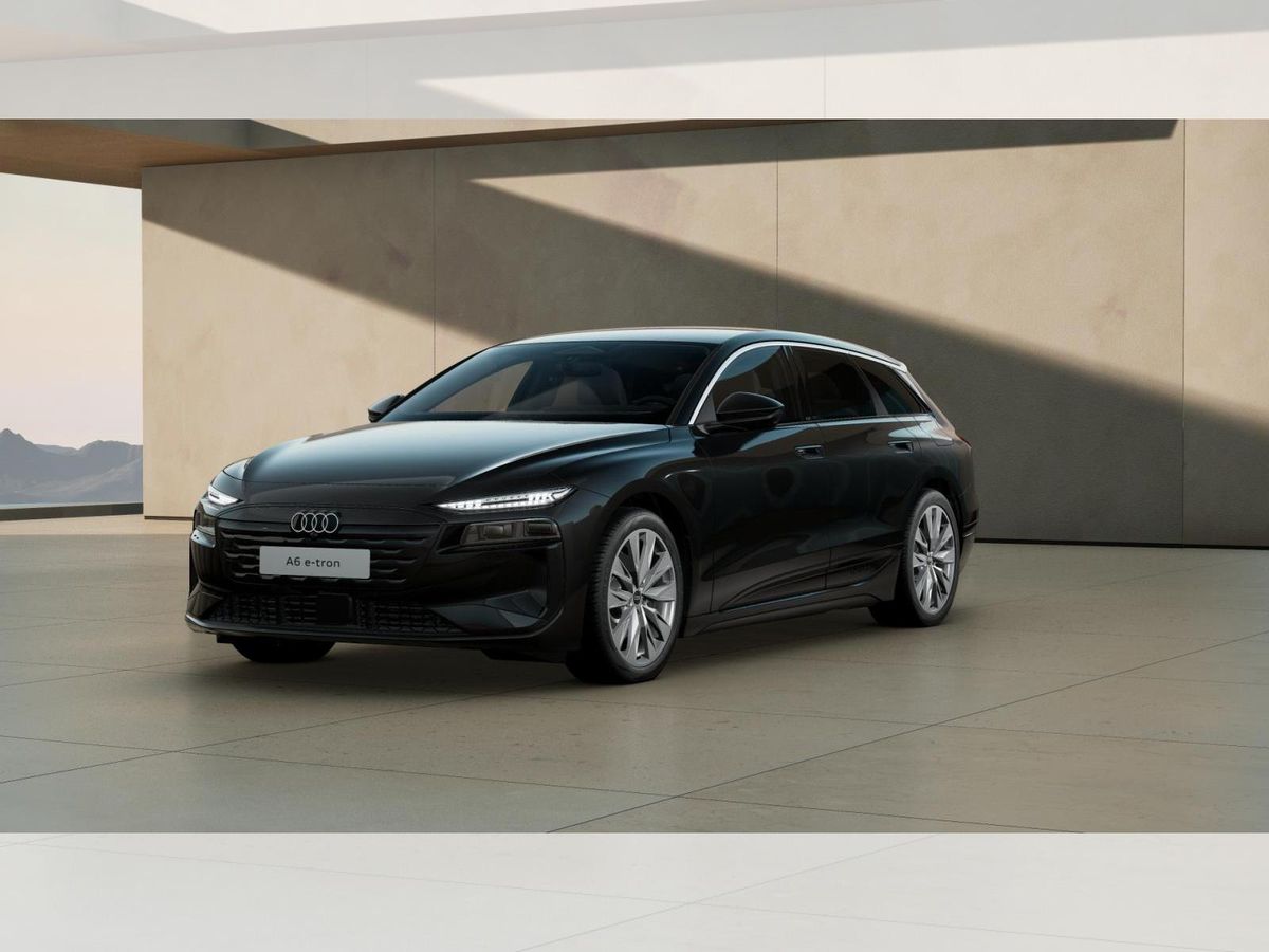 Audi A6 e-tron Avant, AHK, Matrix-LED, Beifahrerdisplay, 8-Fach bereift Leasing