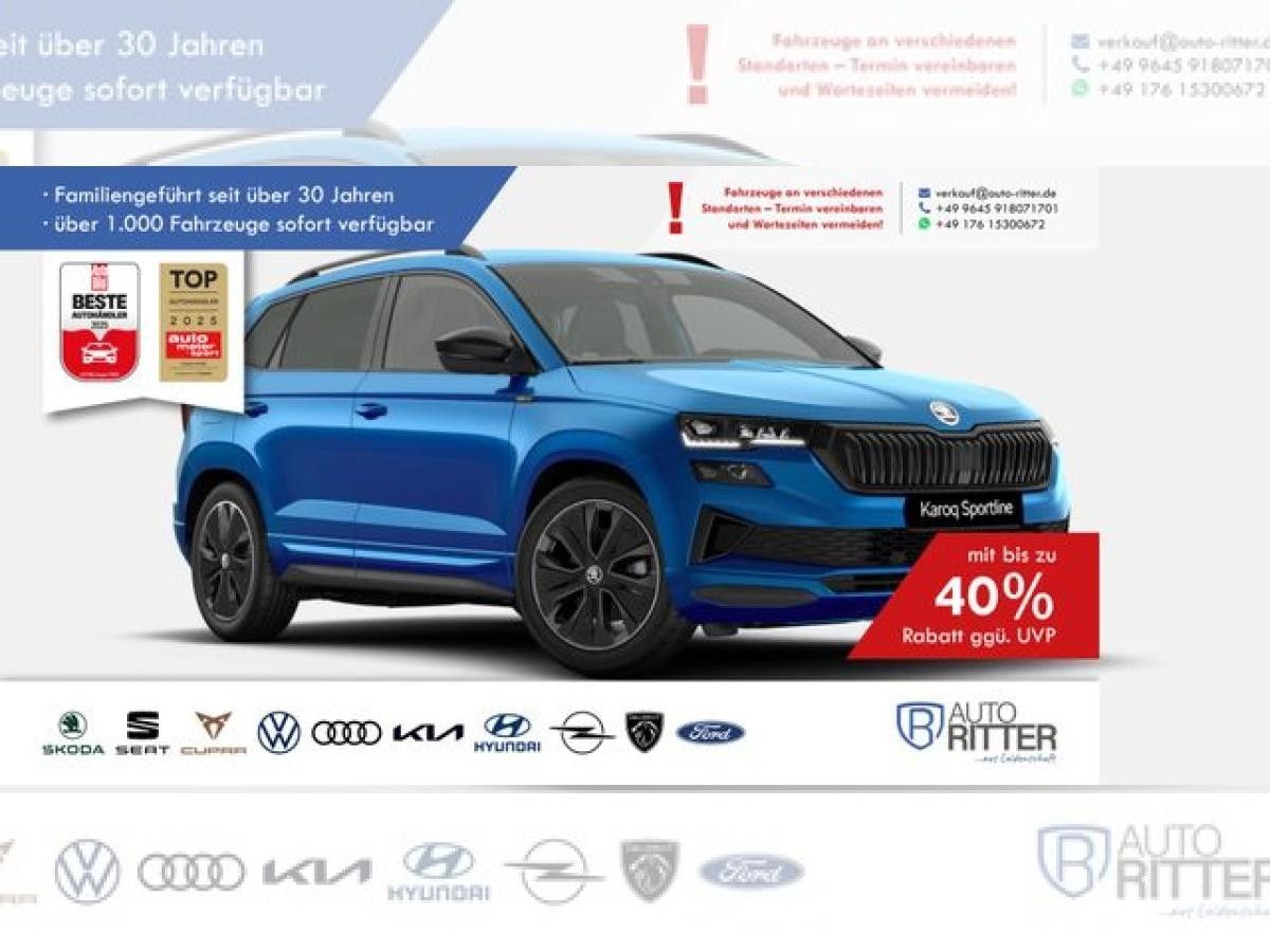 Skoda Karoq Sportline 2.0 TDI 7-Gang-DSG 4x4 Allrad Leasing