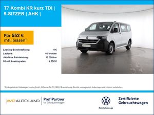 Volkswagen T7 Kombi KR kurz TDI | 9-SITZER | AHK |