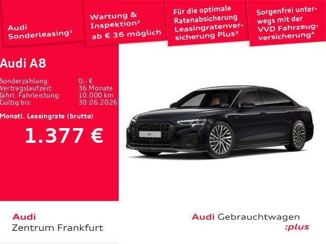 Audi A8 Lang 50 TDI quattro tiptronic MatrixLED AHK B Leasing