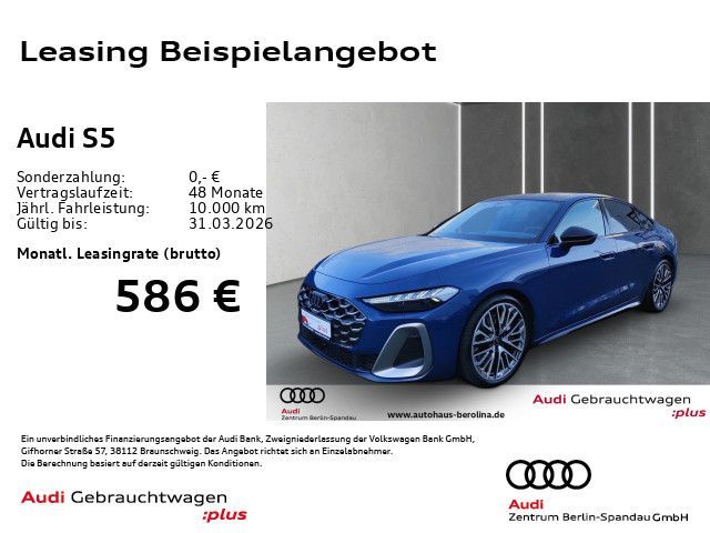 Audi S5 Lim. edition one *MATRIX*PANO*B&O*HuD*360°* Leasing