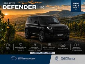 Land Rover Defender NEUWAGENAKTION 110er! 20ZOLL DARK GREY - SCHWARZ PAKET - 360 KAMERA - SHZ - FAH
