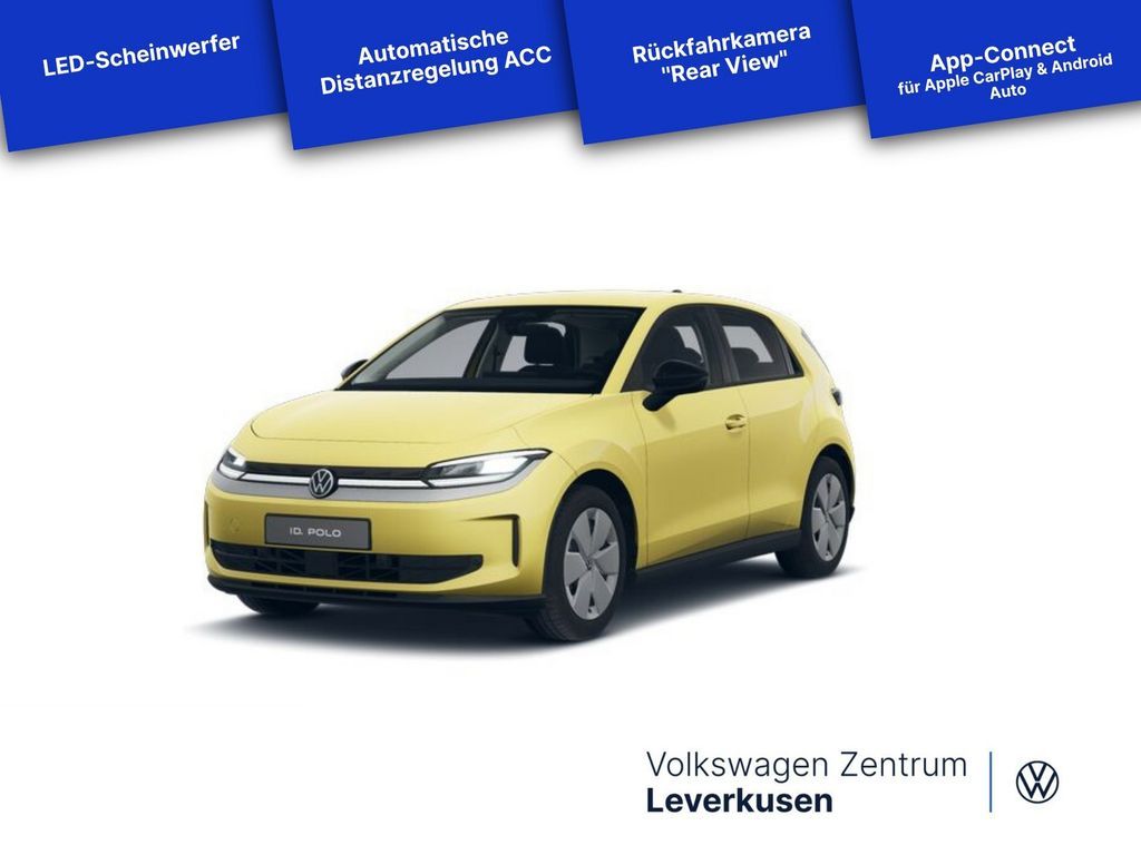 Volkswagen ID. Polo Life LED ACC KAM CARPLAY CCS PDC KLIMA Leasing