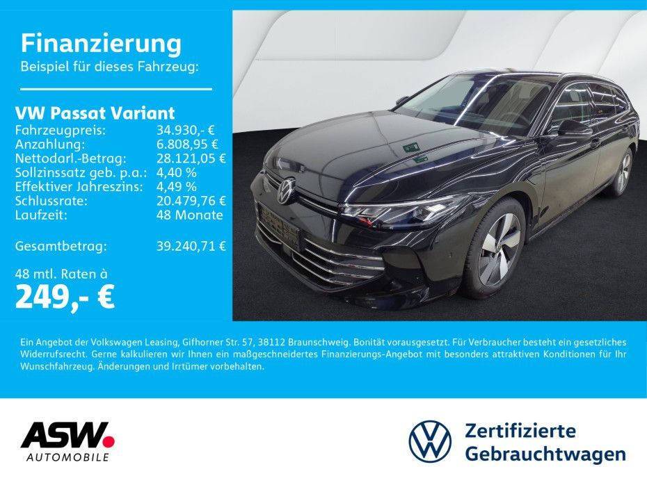 Volkswagen Passat Variant Business 1.5 eHybrid NAVI HUD AHK Leasing