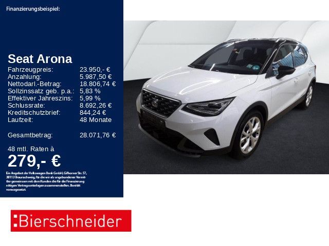 Seat Arona 1.0 TSI DSG FR LED CAM NAVI ACC SHZ Leasing
