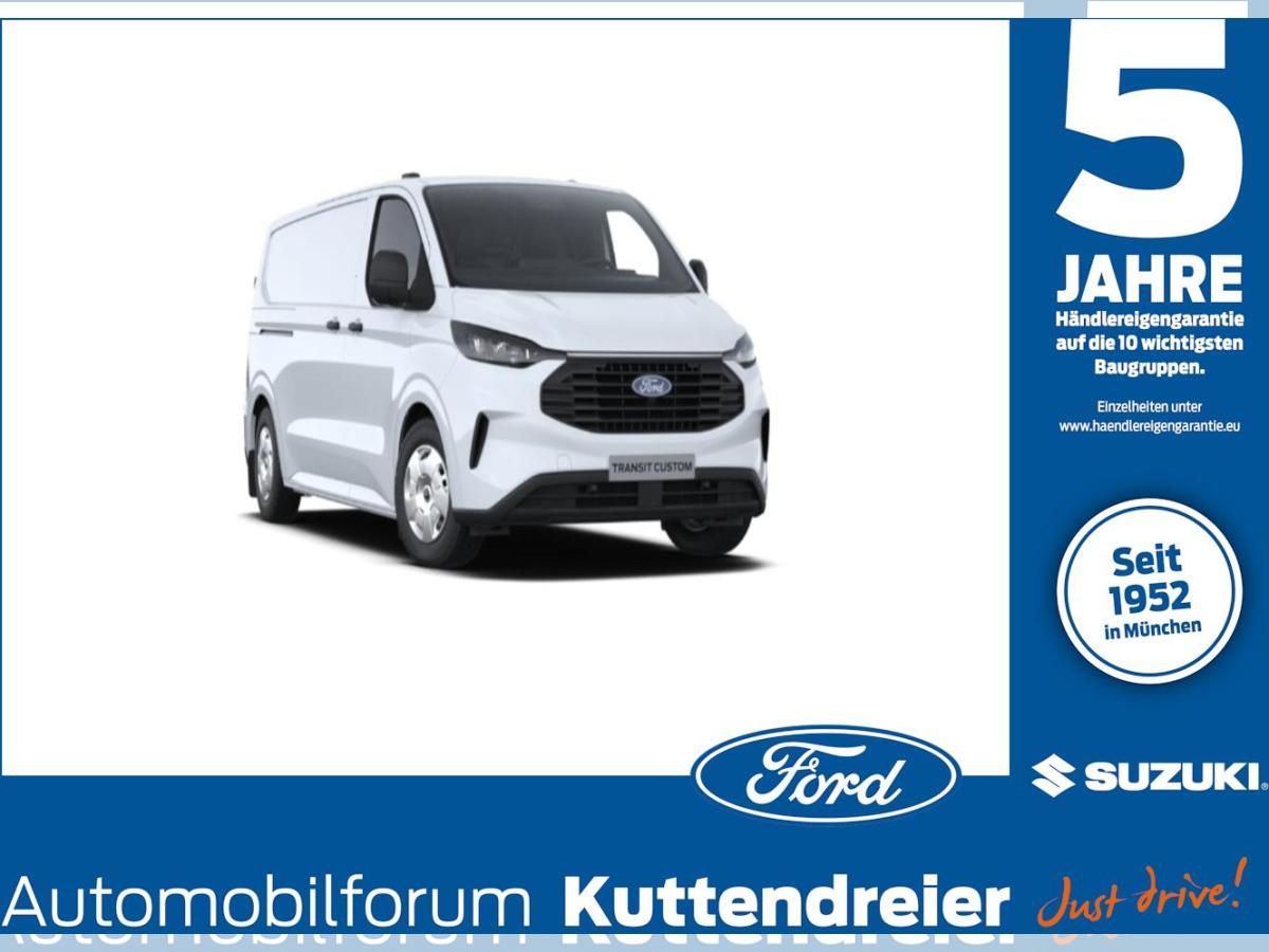 Ford Transit Custom Kastenwagen Trend 320 L1, 70 kwh Elektromotor, 100 kw (236 PS) 1-Gang-Automatikgetriebe RWD  👉 Jetzt Leasing