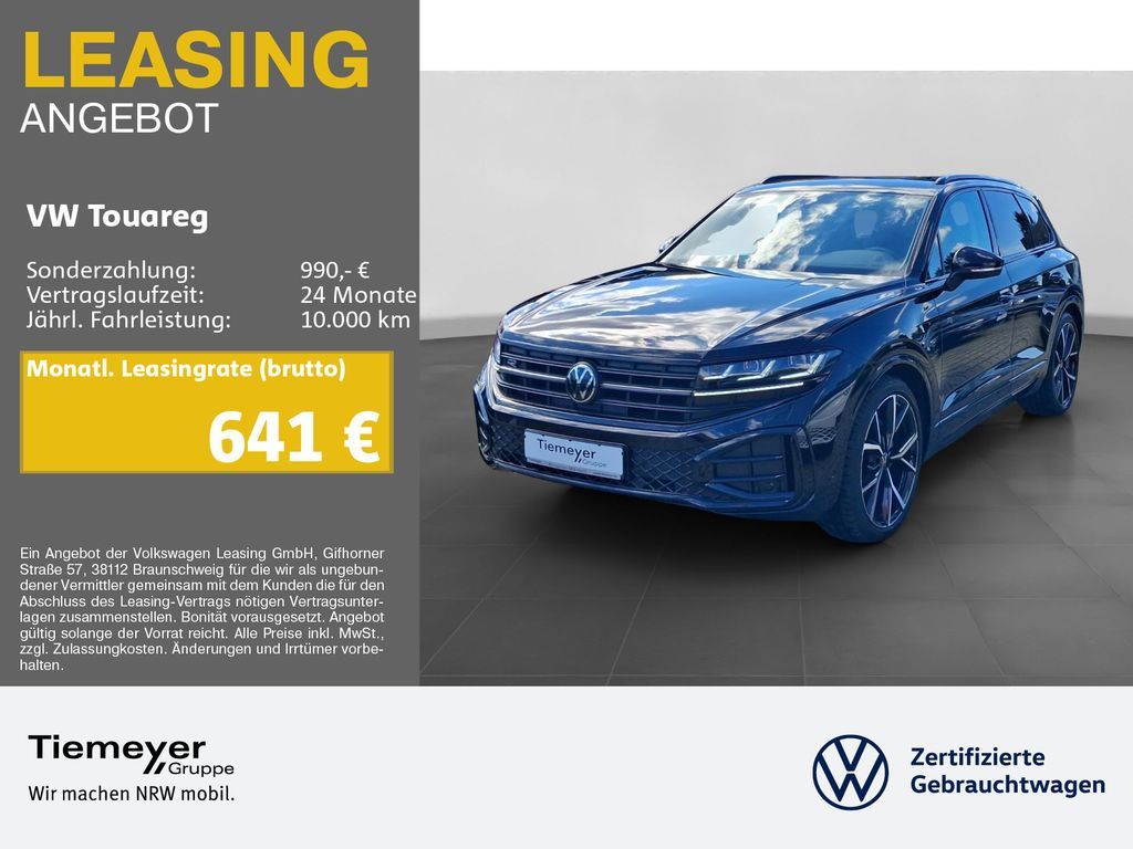 Volkswagen Touareg 3.0 TDI R-LINE BLACK 286PS LUFTFEDERUNG Leasing