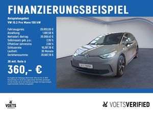 Volkswagen ID.3 Pro Move 150 kW LED+RearView+PDC+ACC+KLIMA
