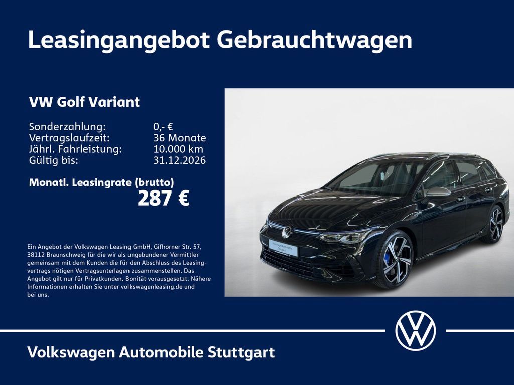 Volkswagen Golf Variant R 2.0 TSI DSG Navi Pano ACC LED SHZ Leasing