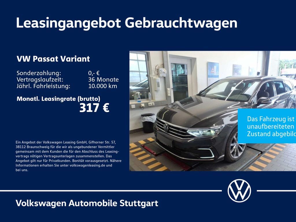 Volkswagen Passat Variant 1.4 TSI Hybrid GTE DSG Leasing