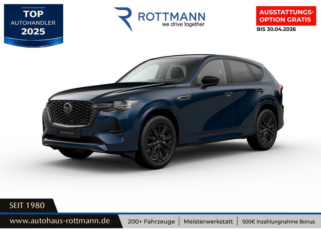 Mazda CX-60 PHEV 327ps Aut. AWD Homura COSO-Paket Leasing