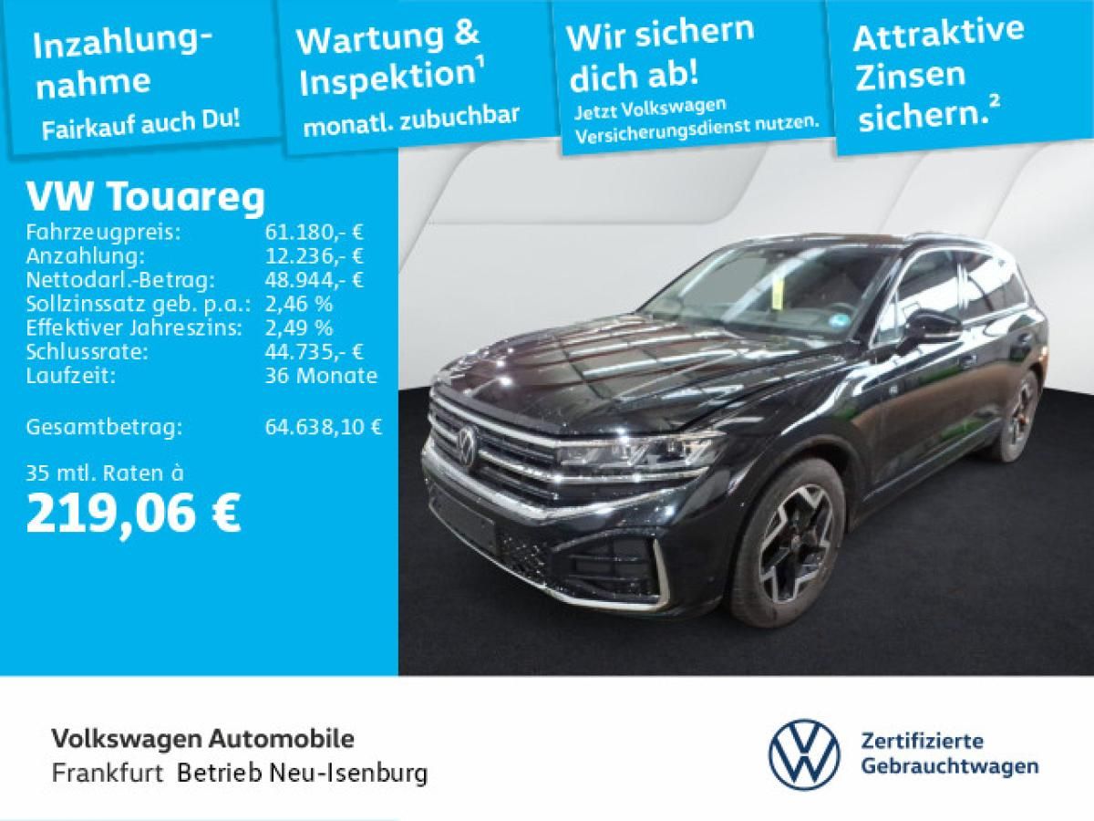 Volkswagen Touareg 3.0 V6 TDI R-Line 4Motion Navi AHK IQ.LIGHT - HD-Matrix-Scheinwerfer Rückfahrkamera DAB+ Leasing