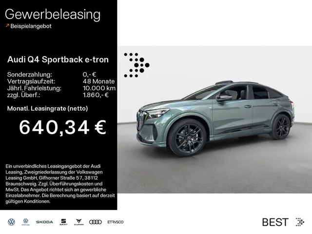Audi Q4 Sportback e-tron quattro performance 250 kW*T