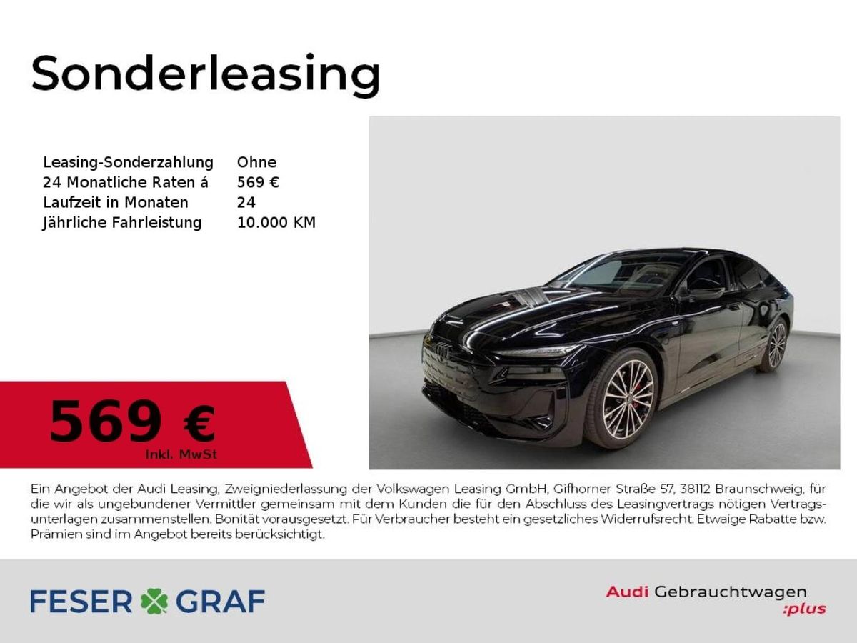 Audi A6 e-tron A6 Sportback e-tron qu S line AHK LUFT B&O HuD Leasing