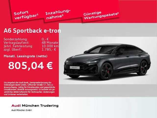 Audi A6 Sportback e-tron performance 270 kW