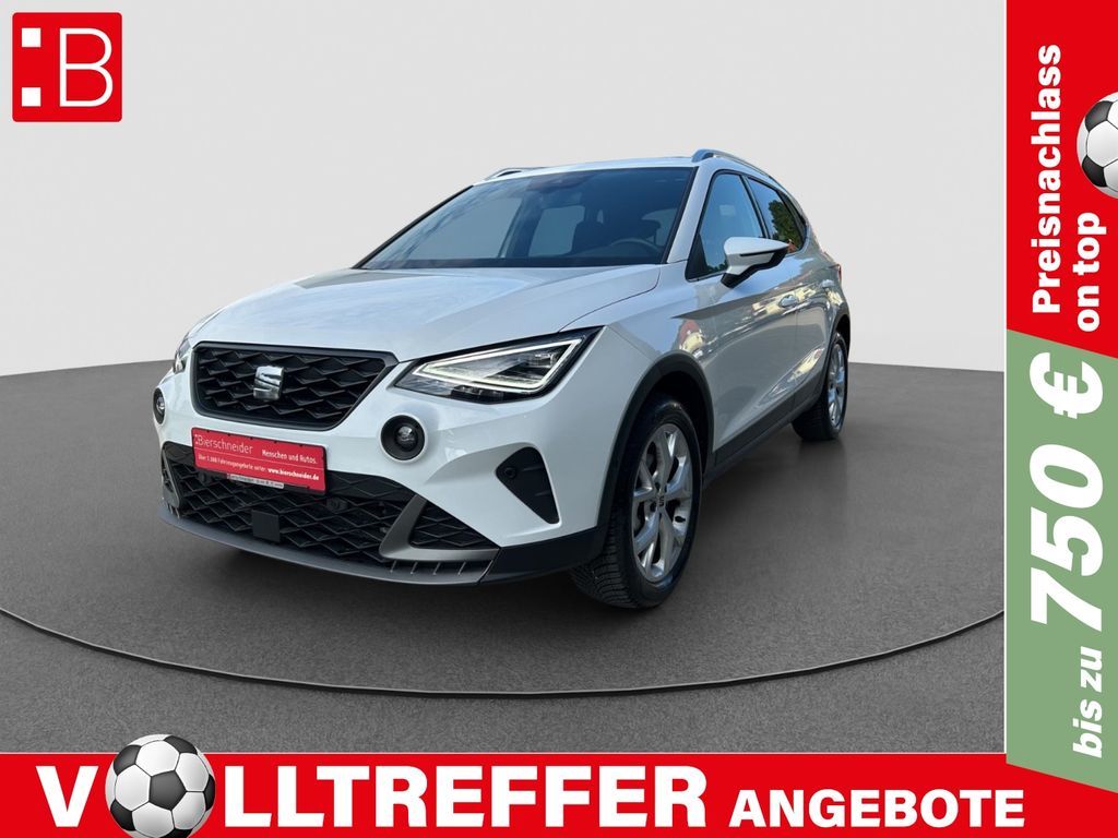Seat Arona 1.0 TSI FR ab 113,- + Anz. 990,- NAVI CAM Leasing