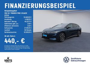 Volkswagen ID.7 TOURER  PRO S BLACK STYLE IQ-LIGHT+AHK+AREA