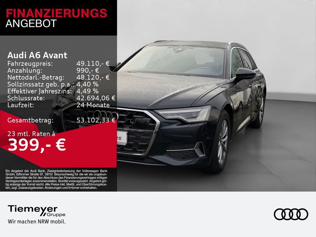 Audi A6 Avant 45 TFSI Q ADVANCED PANO AHK MATRIX MEMO Leasing