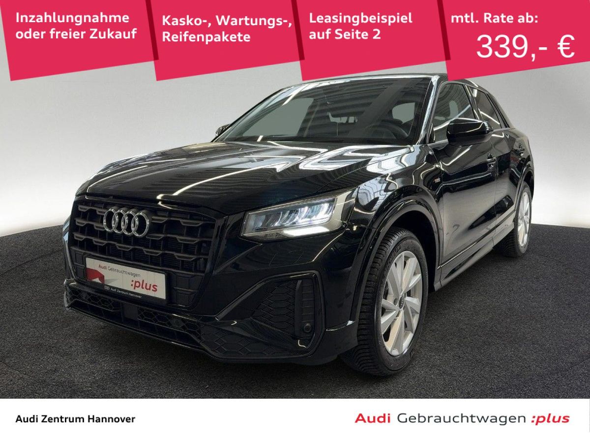 Audi Q2 S line 40 TFSI quattro Kamera AHK Navi LED virtual Leasing