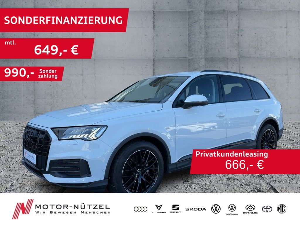 Audi Q7 50 TDI QU MATRIX+NAVI+ACC+HuD+AIR+STDHZG+360° Leasing