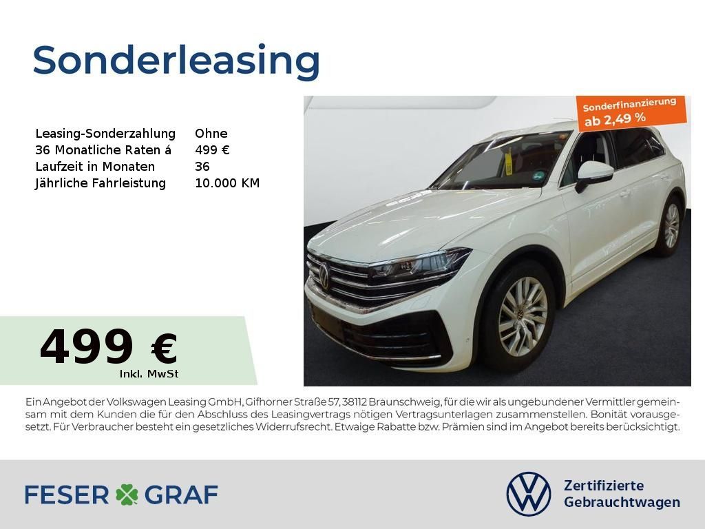 Volkswagen Touareg Elegance 3.0 TDI Navi AHK Kamera LED SiH Leasing