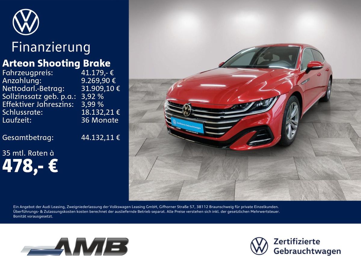 Volkswagen Arteon Shooting Brake R-Line 2.0 TSI IQ.L/02.30Garantie Leasing