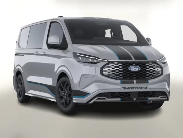 Ford E-Transit Custom DCiV 71kWh L1 Sport ACC Kam360 Finanzierung privat