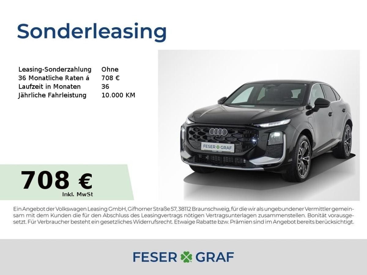 Audi Q3 Sportback e-hybrid S tronic Alu-19` Leasing