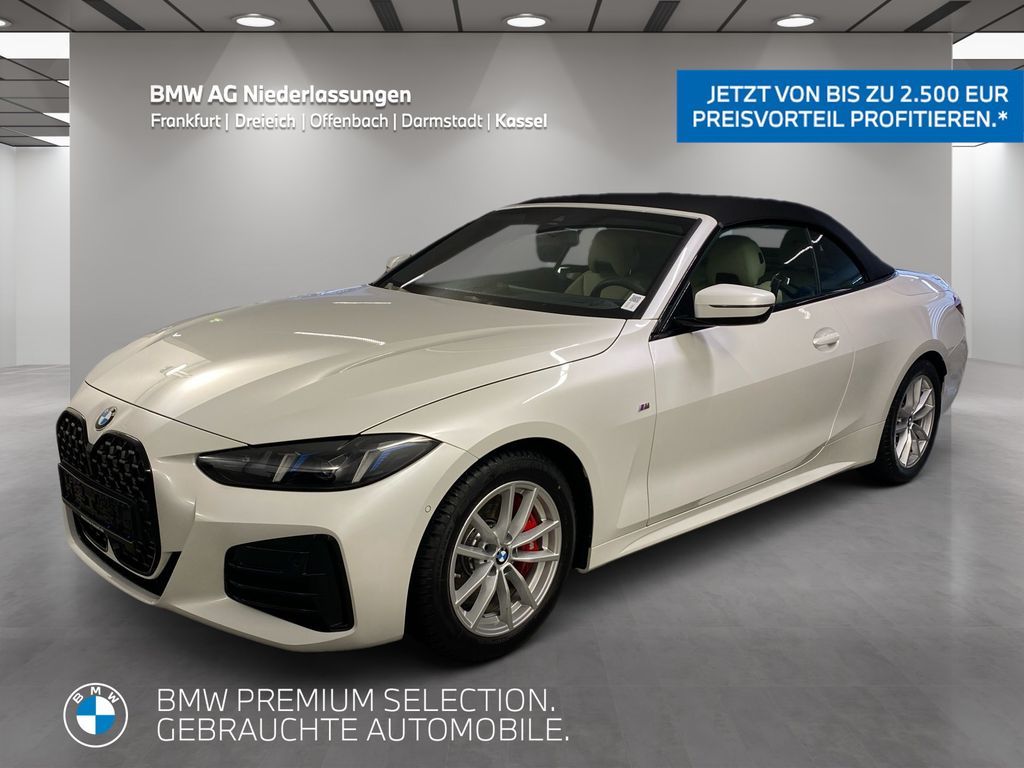 BMW 430d Cabrio M Sport Harman/K LiveCockpitProf Leasing