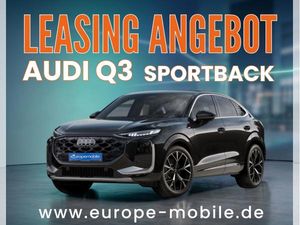 Audi Q3 Sportback S line TFSI quattro 204PS (UVP 68.925€) PANO/NAV/TECHPLUS/KLIMAPLUS/DYNAMIK/UVM:
