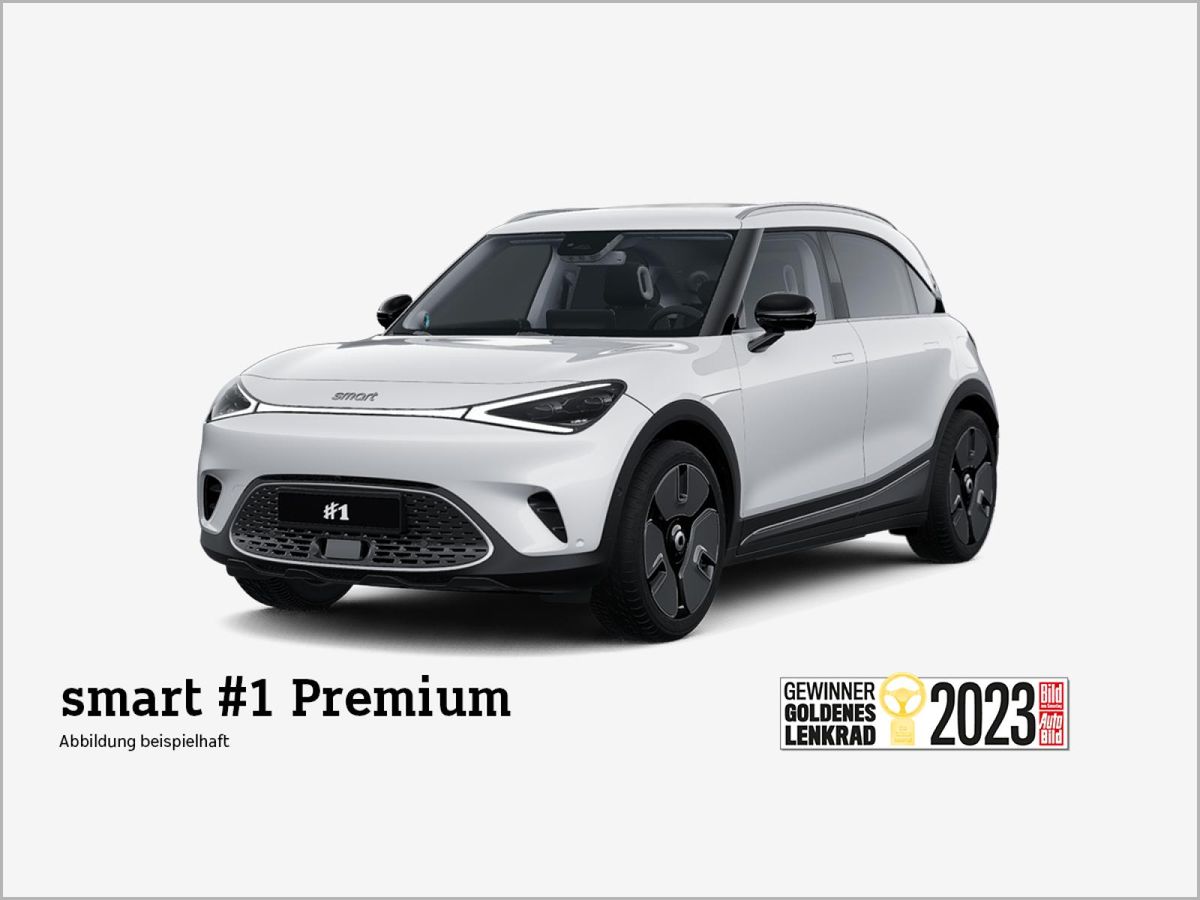 smart #1 Premium❗️inkl. 6.000€ E-Prämie Anzahlung¹❗️(Head-up/Soundsystem/Navi/Pano/LED+) Leasing