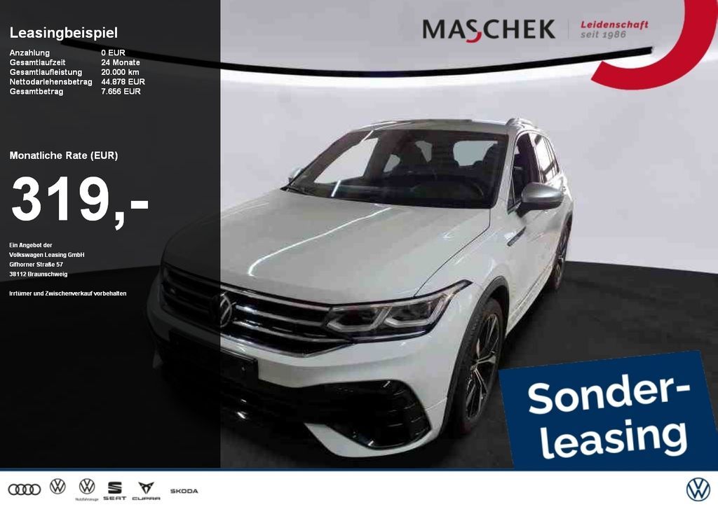 Volkswagen Tiguan R *Sonderleasing* *AKRAPOVIC* H&K Keyless Leasing