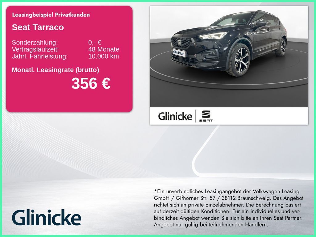 Seat Tarraco 1.5 TSI FR 7-Sitzer AHK LED LM 19