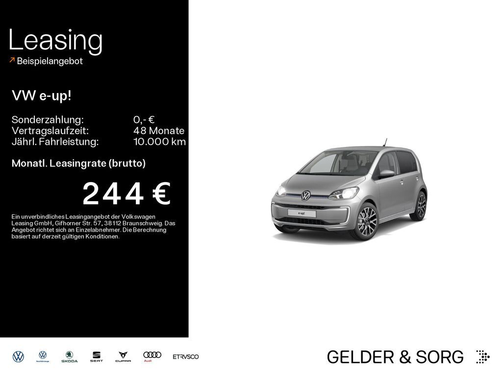 Volkswagen e-up! move up! Style Plus RFK*DAB+*GRA Leasing