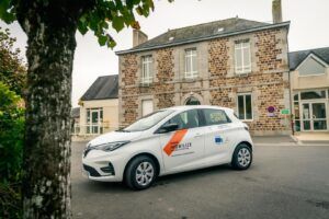 Story, Mobilize, Mobilitätsservice, Carsharing, Luitré-Dompierre, 2021. Bildquelle: Renault