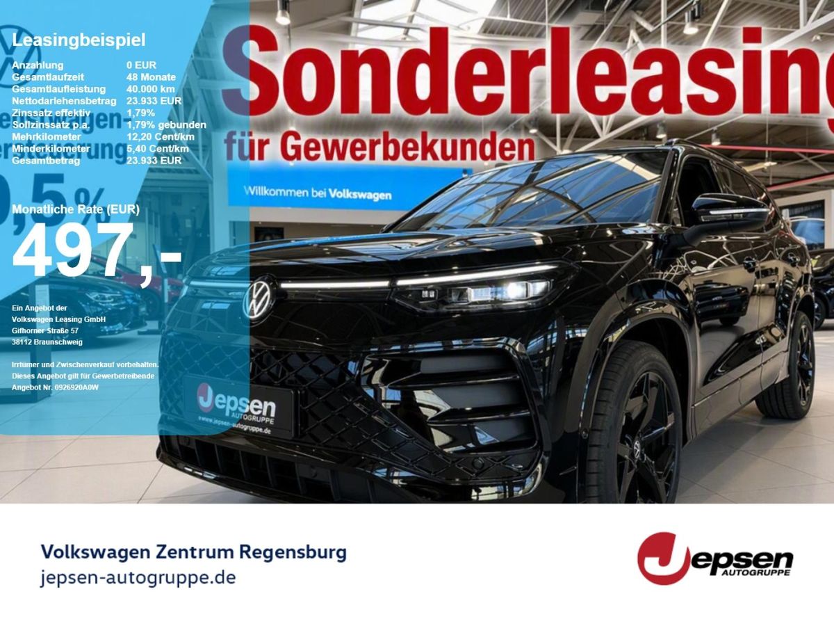 Volkswagen Tayron R-Line BlackStyle Hybrid 419,- AHK WR Leasing