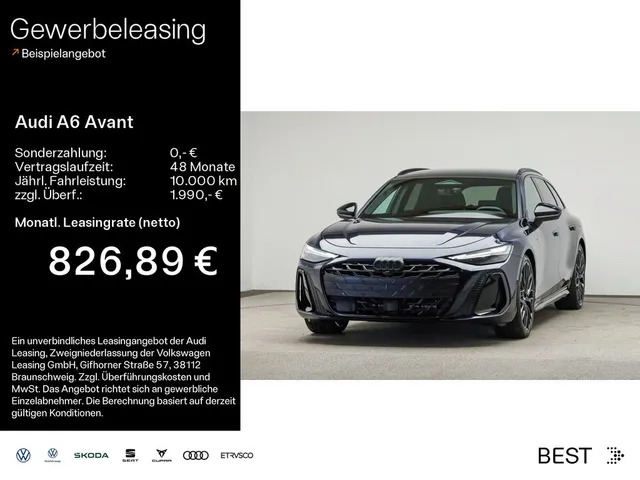 Audi A6 Avant e-hybrid edition one quattro SLINE*MEMO
